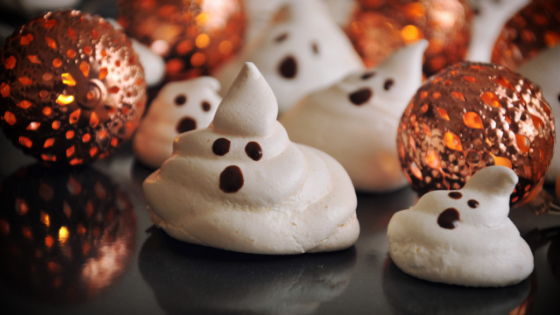 Easy Ghost Meringues Recipe